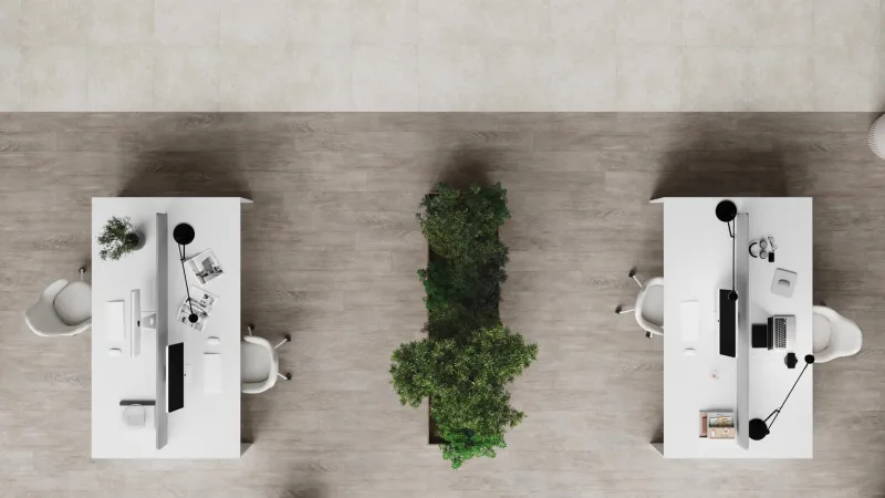 Pardoseală LVT ModularT 70 Modul 70 66,5X66,5 Stone Light Beige 1I - Image 3