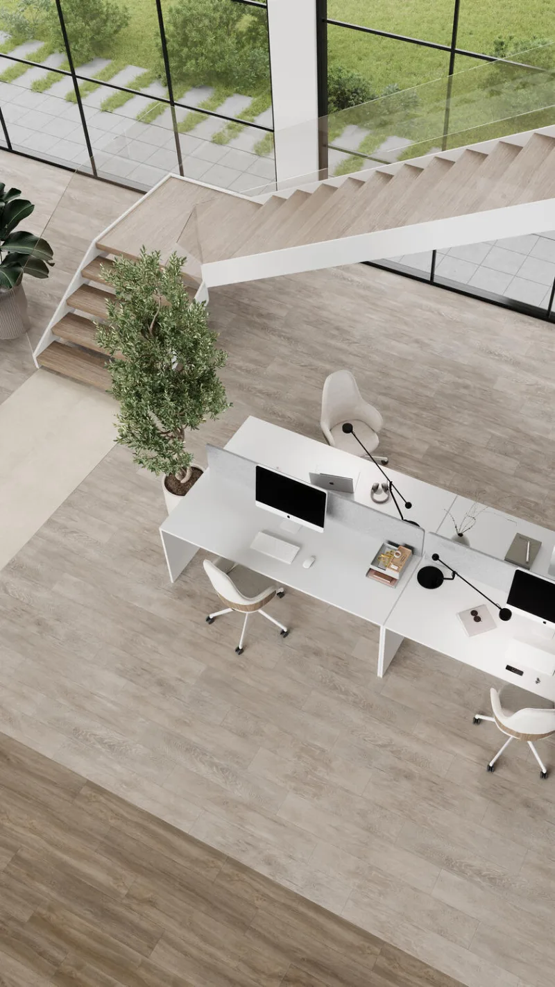 Pardoseală LVT ModularT 70 Modul70 20X120 Elegant Oak Dark Brown 1I - Image 3