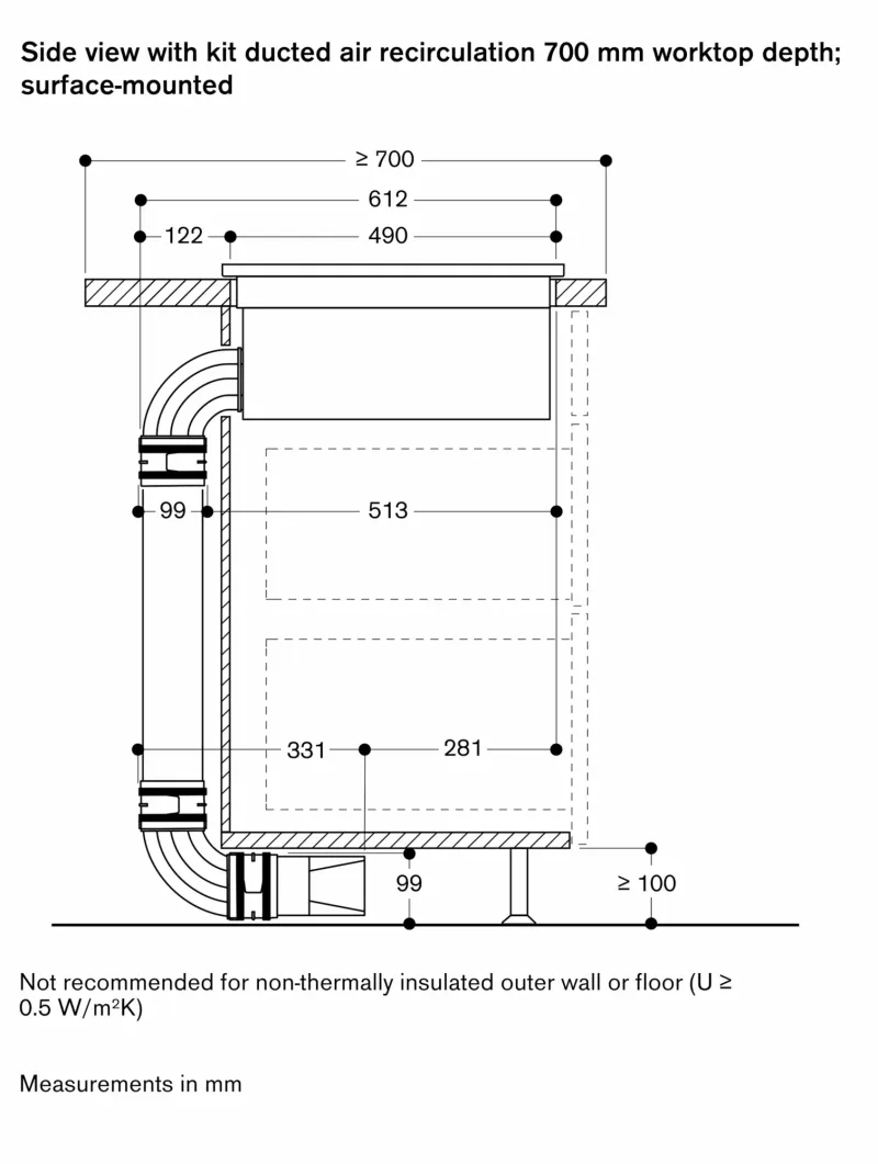 seria 200 Plită cu inducție Flex cu sistem de ventilație integrat 80 cm Gaggenau - Image 12