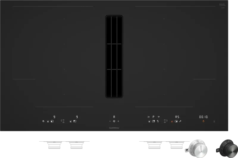seria 400 Plită cu inducție Flex cu sistem de ventilație integrat 90 cm finisaj mat Gaggenau - Image 1