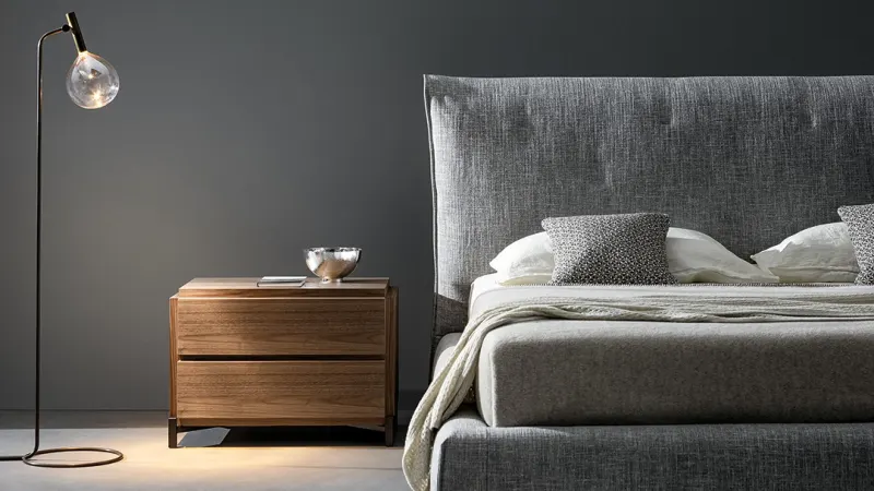 Noptiera Groove cu doua sertare - Bonaldo - Image 3