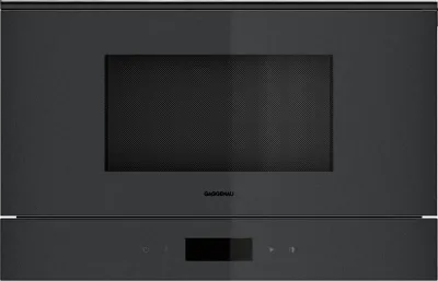Gaggenau seria Minimalistic Balama ușă cuptor cu microunde: dreapta, Gaggenau Onyx Gaggenau