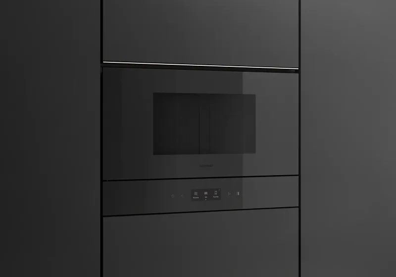Gaggenau seria Minimalistic Balama ușă cuptor cu microunde: dreapta, Gaggenau Onyx Gaggenau - Image 3