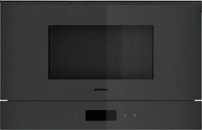Cuptor cu microunde Gaggenau seria Minimalistic balama ușă: stânga, Gaggenau Onyx Gaggenau