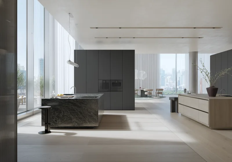Cuptor cu microunde combinat Gaggenau seria Minimalistic 60 x 45 cm balama ușă: dreapta, Gaggenau Onyx Gaggenau - Image 4