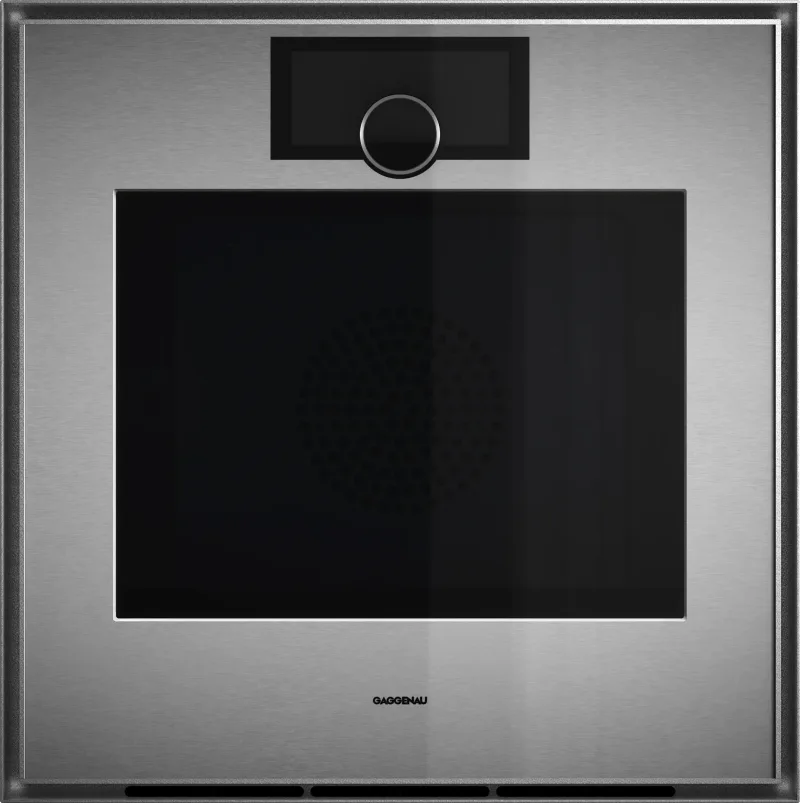 Cuptor Gaggenau seria Expressive 60 x 60 cm balama ușă: stânga, Oțel inoxidabil în spatele sticlei fumurii Gaggenau - Image 1