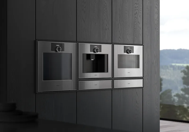 Cuptor Gaggenau seria Expressive 60 x 60 cm balama ușă: stânga, Oțel inoxidabil în spatele sticlei fumurii Gaggenau - Image 7