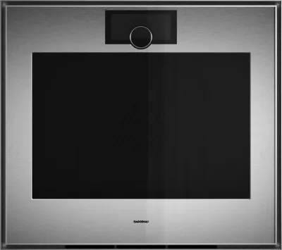 Cuptor Gaggenau seria Expressive 76 x 67 cm balama ușă: stânga, Oțel inoxidabil în spatele sticlei fumurii Gaggenau