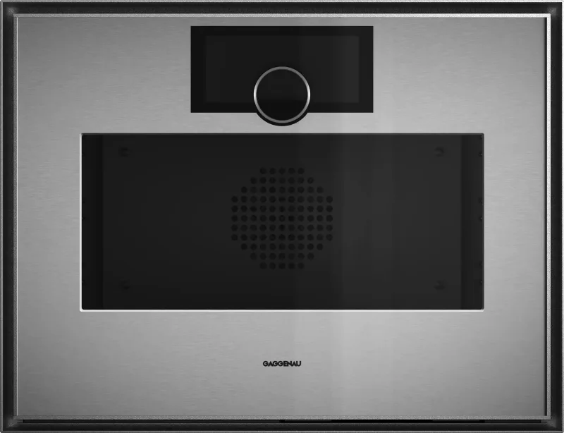 Gaggenau cuptor combi-abur seria Expressive 60 x 45 cm balama ușă: stânga, Oțel inoxidabil în spatele sticlei fumurii Gaggenau - Image 1