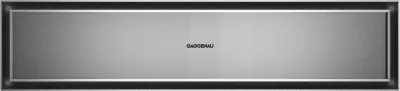 Gaggenau sertar de vidat seria Expressive 60 x 14 cm Oțel inoxidabil în spatele sticlei fumurii Gaggenau