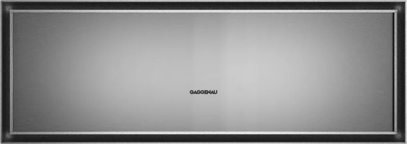 Gaggenau sertar de menținere la cald seria Expressive 60 x 21 cm Oțel inoxidabil în spatele sticlei fumurii Gaggenau - Image 1
