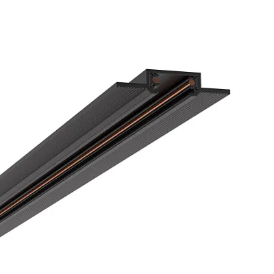 Profil XNEO încastrat, 2,5 m, 24V DC, negru