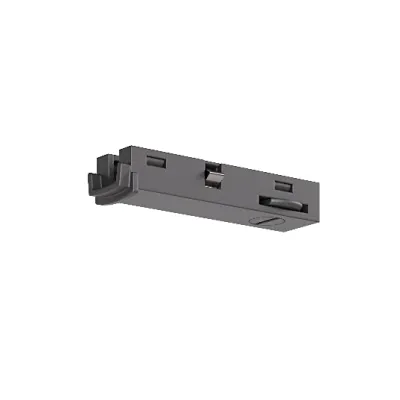 Conector monopolar pentru bandă LED XNEO aparent, 24V DC, negru