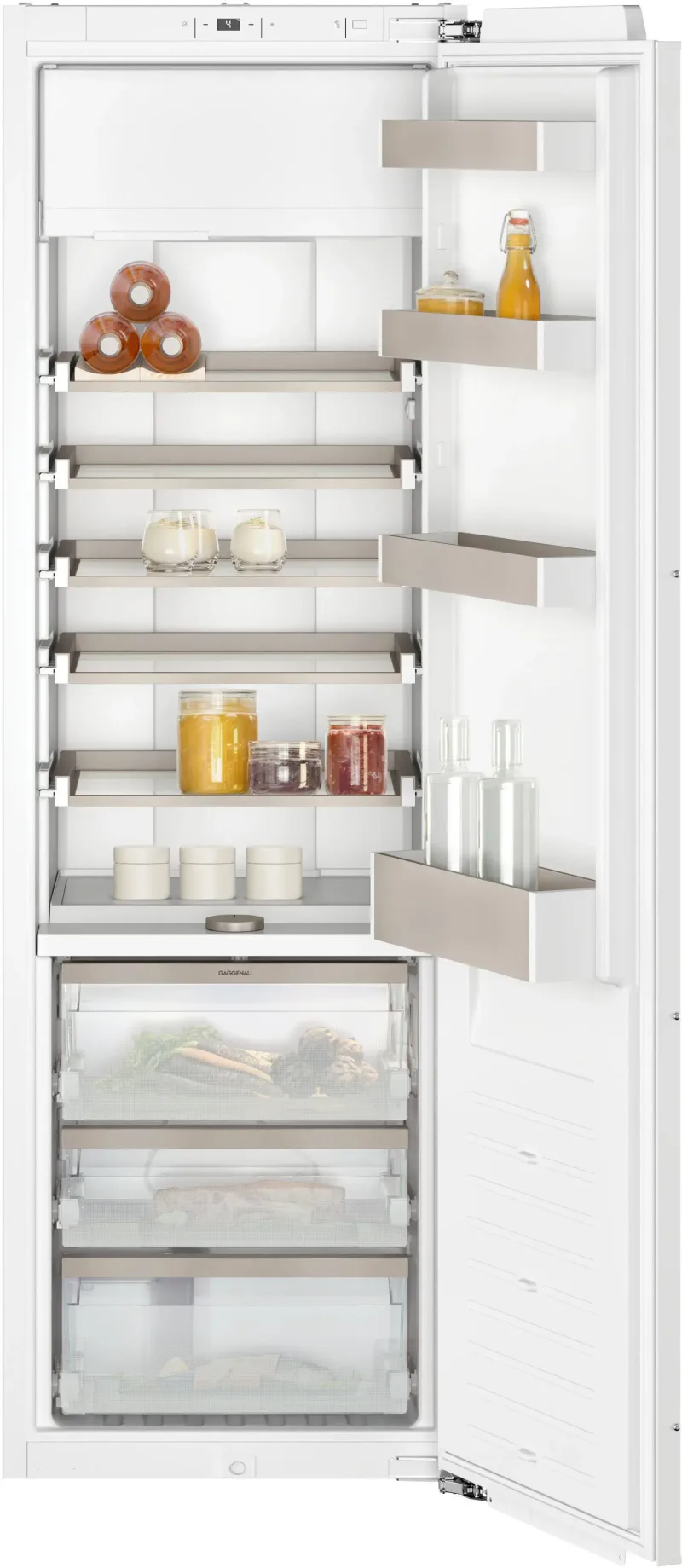 seria 200 Vario frigider încorporat cu compartiment de congelare 177.5 x 56 cm Gaggenau - Image 1
