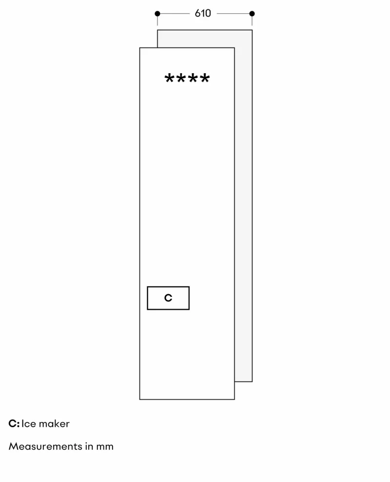 Vario seria Expressive congelator 213.4 x 61 cm Gaggenau - Image 3