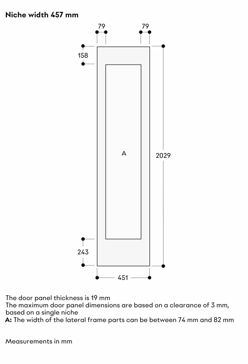 Vario seria Expressive Vitrină climatică pentru vin 213.4 x 45.7 cm Gaggenau - Image 5