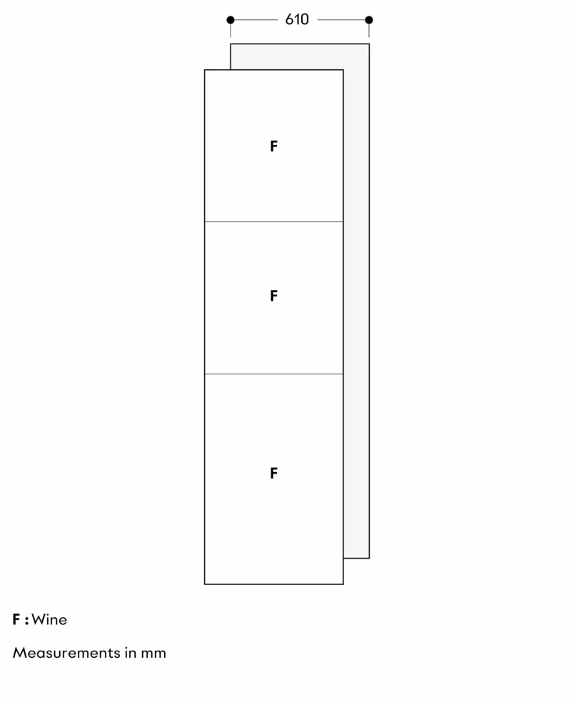 Vario seria Expressive Vitrină climatică pentru vin 213.4 x 61 cm Gaggenau - Image 13