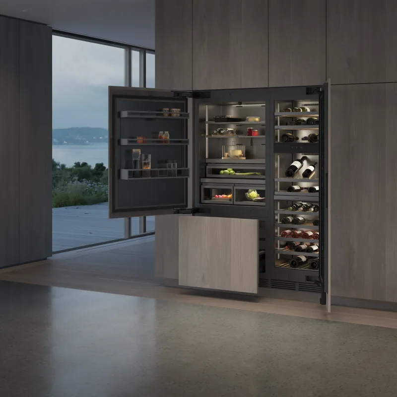 Vario seria Expressive Vitrină climatică pentru vin 213.4 x 61 cm Gaggenau - Image 3