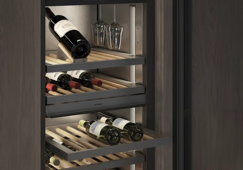 Vario seria Expressive Vitrină climatică pentru vin 213.4 x 61 cm Gaggenau - Image 5