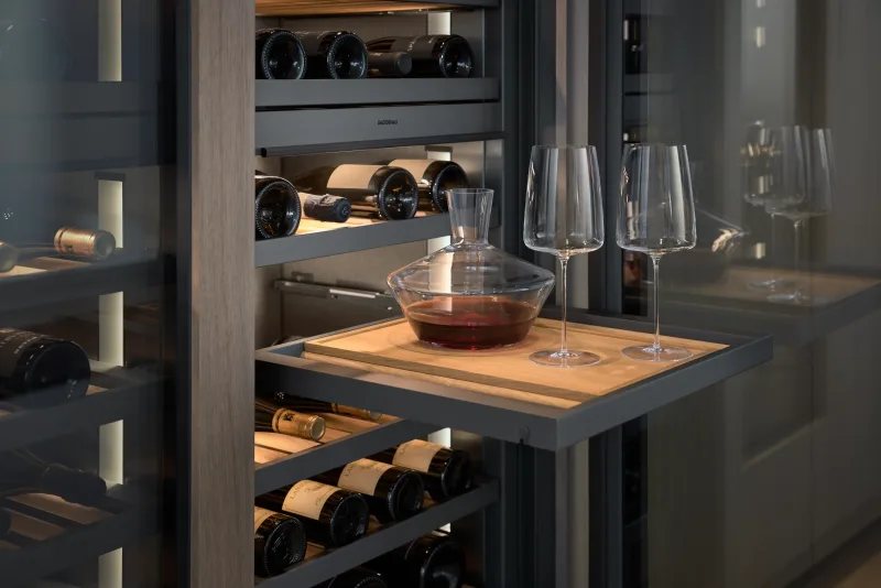 Vario seria Expressive Vitrină climatică pentru vin 213.4 x 61 cm Gaggenau - Image 8