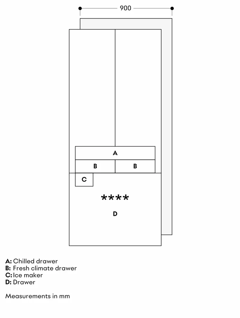 Vario seria Expressive Combină frigorifică 213.4 x 90 cm Gaggenau - Image 16