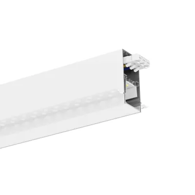 Profil XTRACE încastrat, 33,6 W, 3000K, 70°, CRI 90, alb sablat