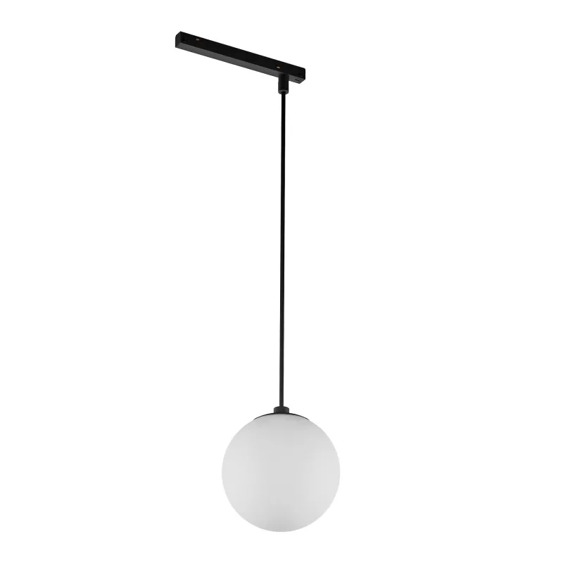 Suspensie decorativă sferică XTEN încastrat/aparent, 6 W, 3000K, CRI 90, alb satinat