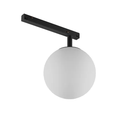 Corp de iluminat decorativ sferic XTEN încastrat/aparent, 6 W, 3000K, CRI 90, alb satinat