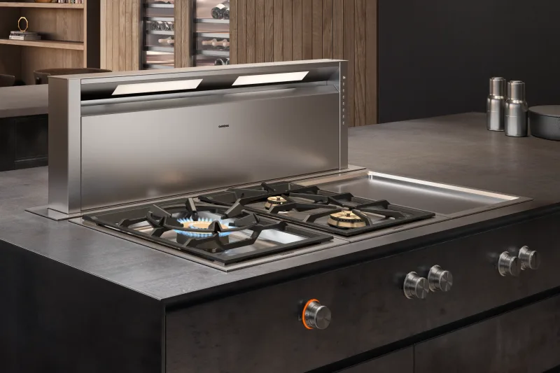 Plită Vario cu gaz seria 400 38 cm Gaz natural 20 mbar Gaggenau - Image 2