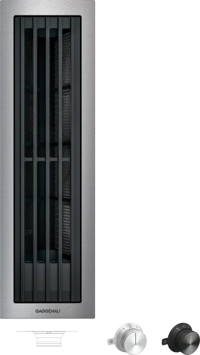 Sistem de ventilație downdraft Vario seria 400, 15 cm, Inox Gaggenau