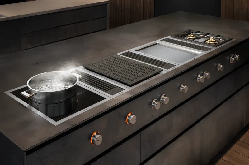 Sistem de ventilație downdraft Vario seria 400, 15 cm, Inox Gaggenau - Image 3