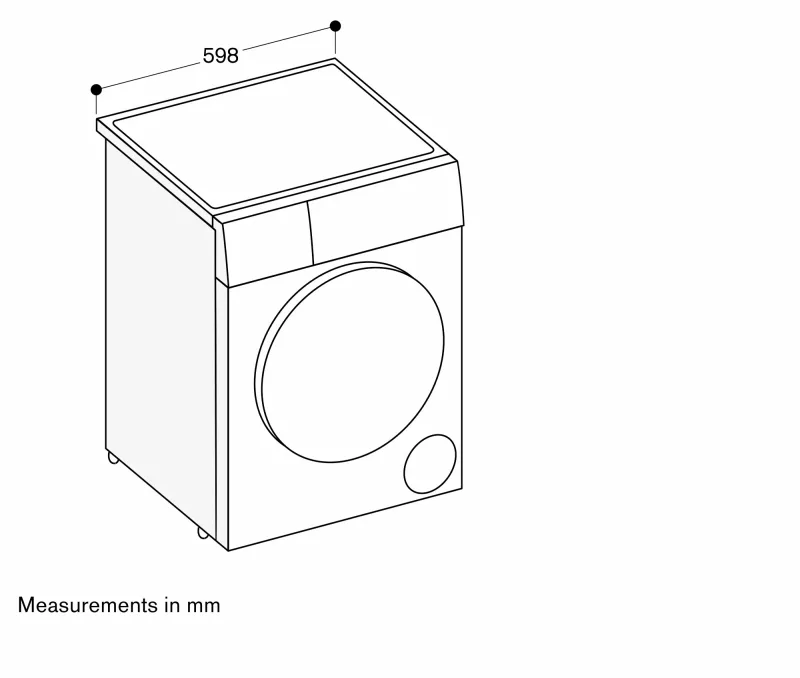 Mașină de spălat rufe seria 200, 10 kg, max. 1600 rpm Gaggenau - Image 5
