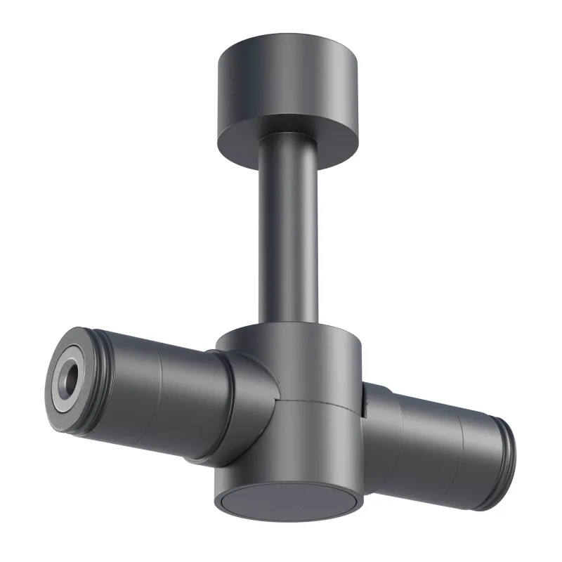 Conector compact XJOINT aparent, negru sablat — XJ02CCW SBK