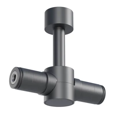 Conector compact XJOINT aparent, negru sablat — XJ02CCW SBK