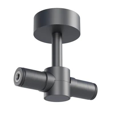 Element de alimentare compact XJOINT aparent, negru sablat — XJ02PCW SBK