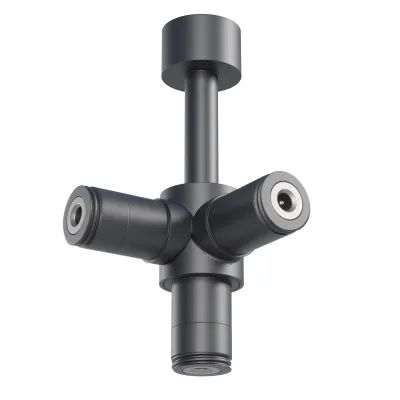 Conector compact XJOINT aparent, negru sablat — XJ04CCW SBK