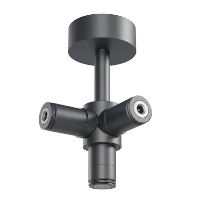 Element de alimentare compact XJOINT aparent, negru sablat — XJ04PCW SBK