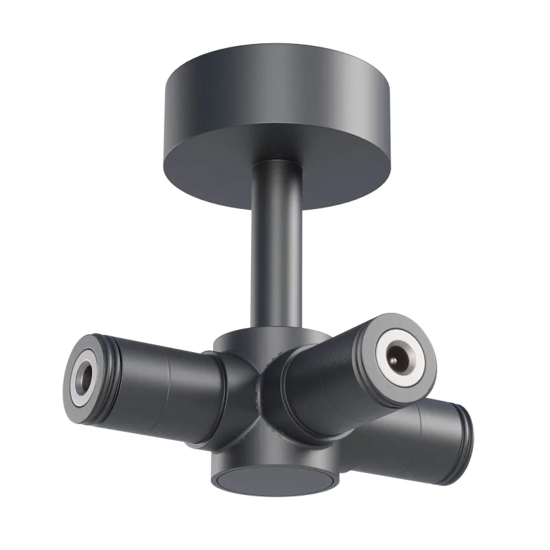 Element de alimentare compact XJOINT aparent, negru sablat — XJ05PCW SBK