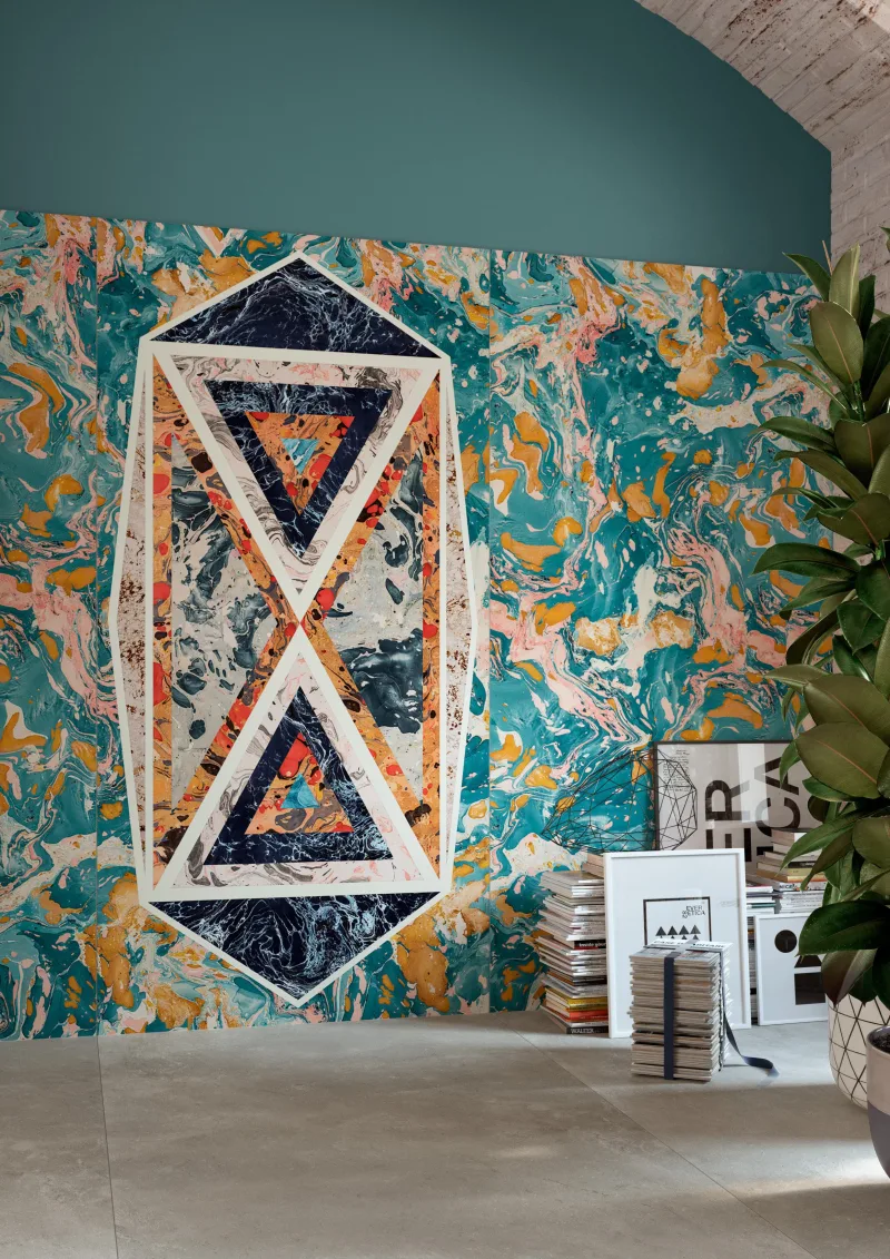 Ceramică Florim Araldica Base Azzurro - Image 4