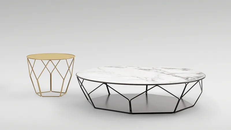 Măsuță de cafea cu blat din ceramică Arbor - Image 6