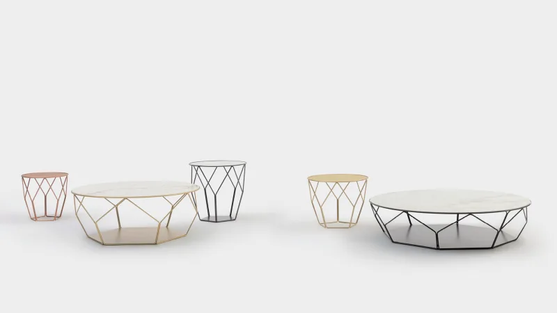 Măsuță de cafea cu blat din ceramică Arbor - Image 5