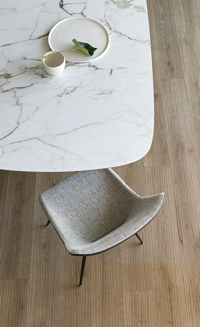 Scaun tapițat Artika / Artika Wood - Image 2