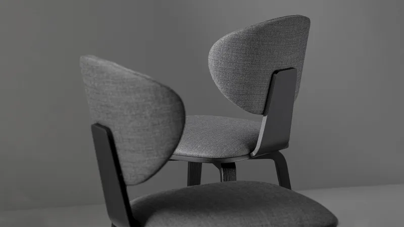 Scaun tapițat Olos - Image 3