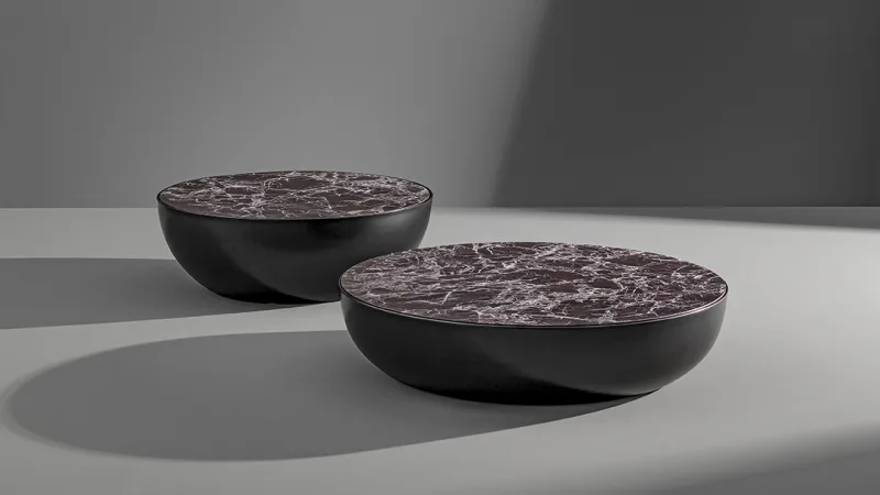 Măsuță de cafea cu blat din ceramică Planet / Big Planet - Image 5