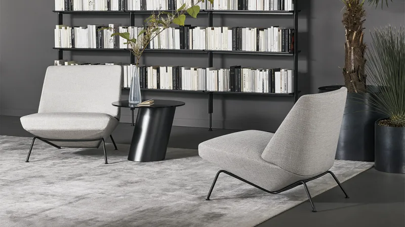 Fotoliu tapițat Sleek - Image 8