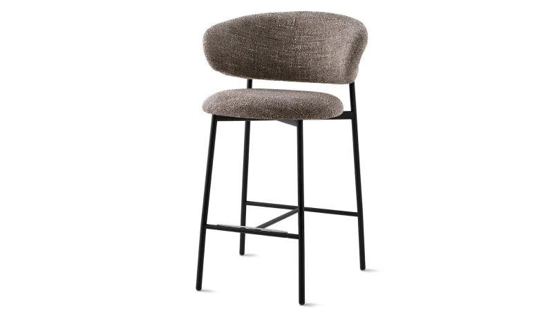 Scaun de bar tapițat Oleandro CS2032 - Image 6