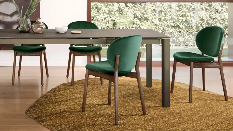 Scaun tapițat Inès CS2079 - Image 5