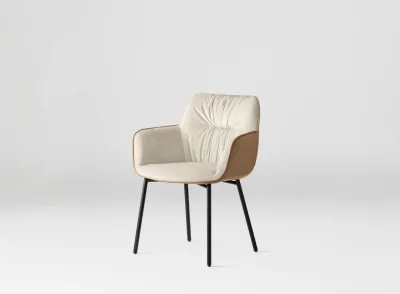 Scaun tapițat cu brațe Cocoon CS2084