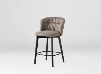 Scaun de bar tapițat Sweel CS2215