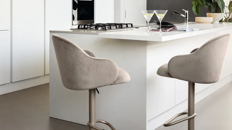 Scaun de bar reglabil Holly Fab CS2227 - Image 2
